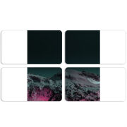 Магнитные фотопазлы 90 на 50 набор 4 штуки 