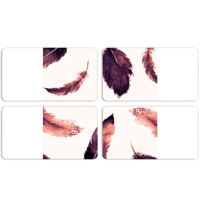 Магнитные фотопазлы 90 на 50 набор 4 штуки 