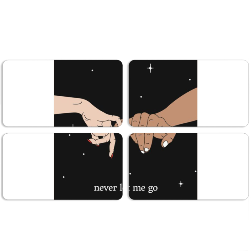 Магнитные фотопазлы 90 на 50 набор 4 штуки 