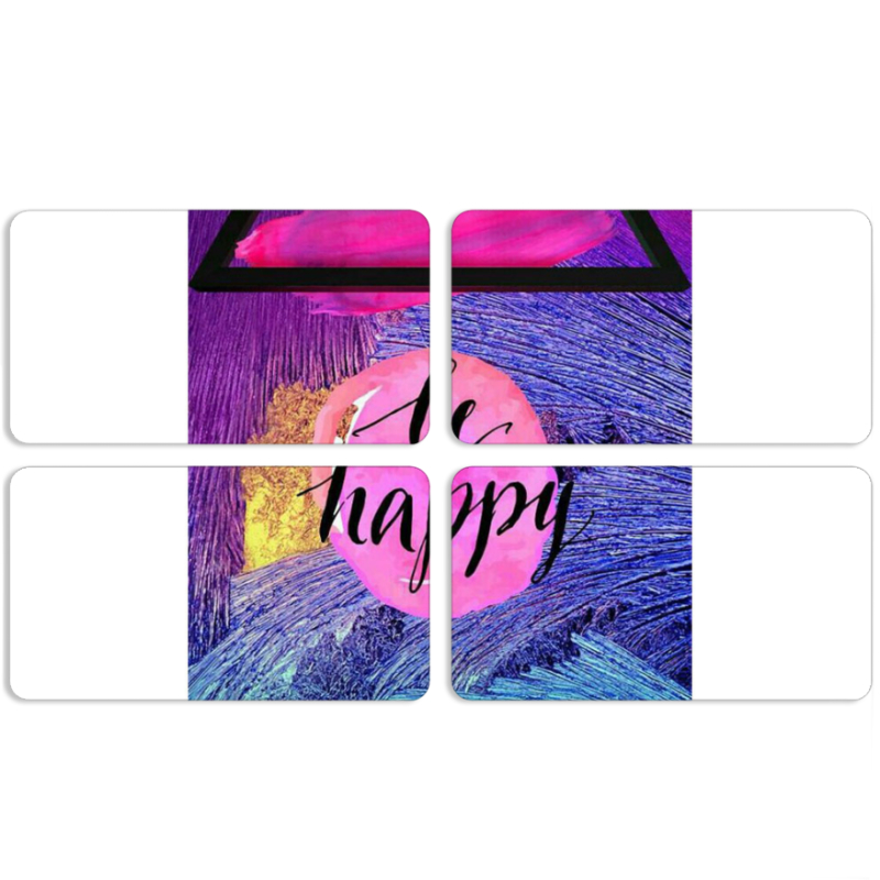 Магнитные фотопазлы 90 на 50 набор 4 штуки 