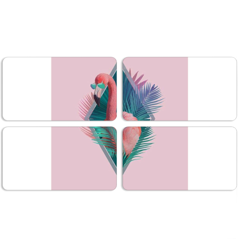 Магнитные фотопазлы 90 на 50 набор 4 штуки 