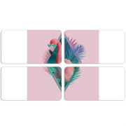 Магнитные фотопазлы 90 на 50 набор 4 штуки 