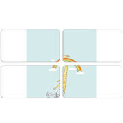 Магнитные фотопазлы 90 на 50 набор 4 штуки 