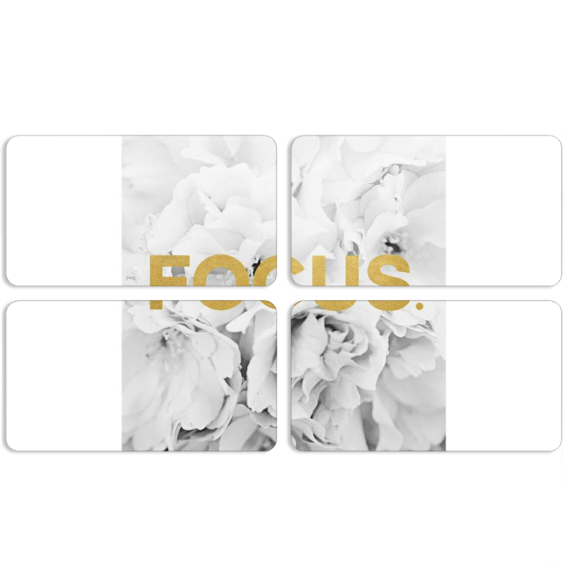 Магнитные фотопазлы 90 на 50 набор 4 штуки 