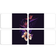 Магнитные фотопазлы 90 на 50 набор 4 штуки 