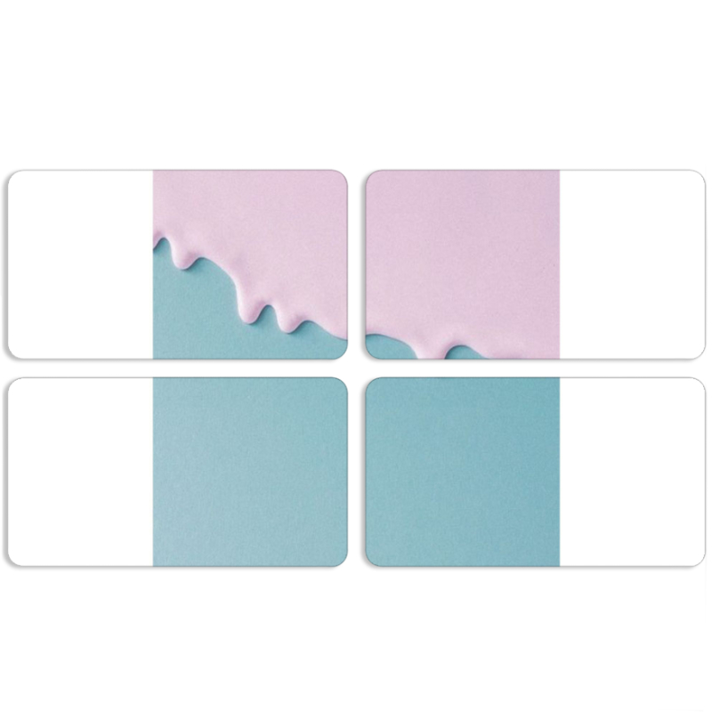 Магнитные фотопазлы 90 на 50 набор 4 штуки 