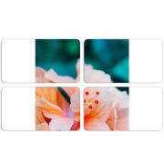 Магнитные фотопазлы 90 на 50 набор 4 штуки 