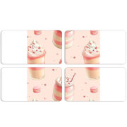 Магнитные фотопазлы 90 на 50 набор 4 штуки 