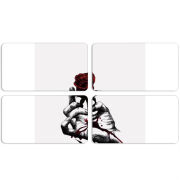 Магнитные фотопазлы 90 на 50 набор 4 штуки 