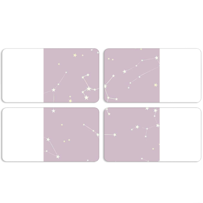 Магнитные фотопазлы 90 на 50 набор 4 штуки 