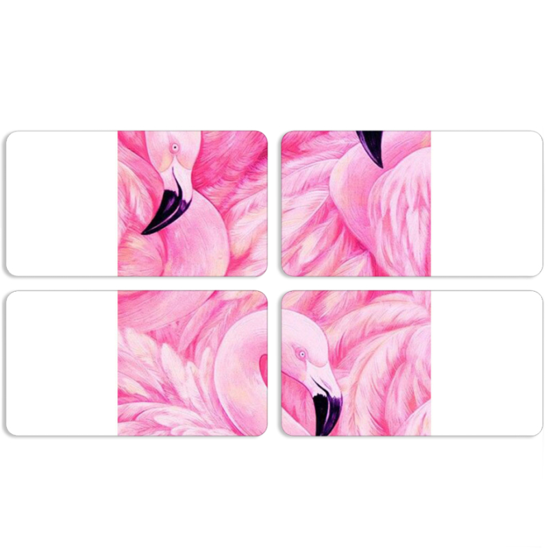 Магнитные фотопазлы 90 на 50 набор 4 штуки 