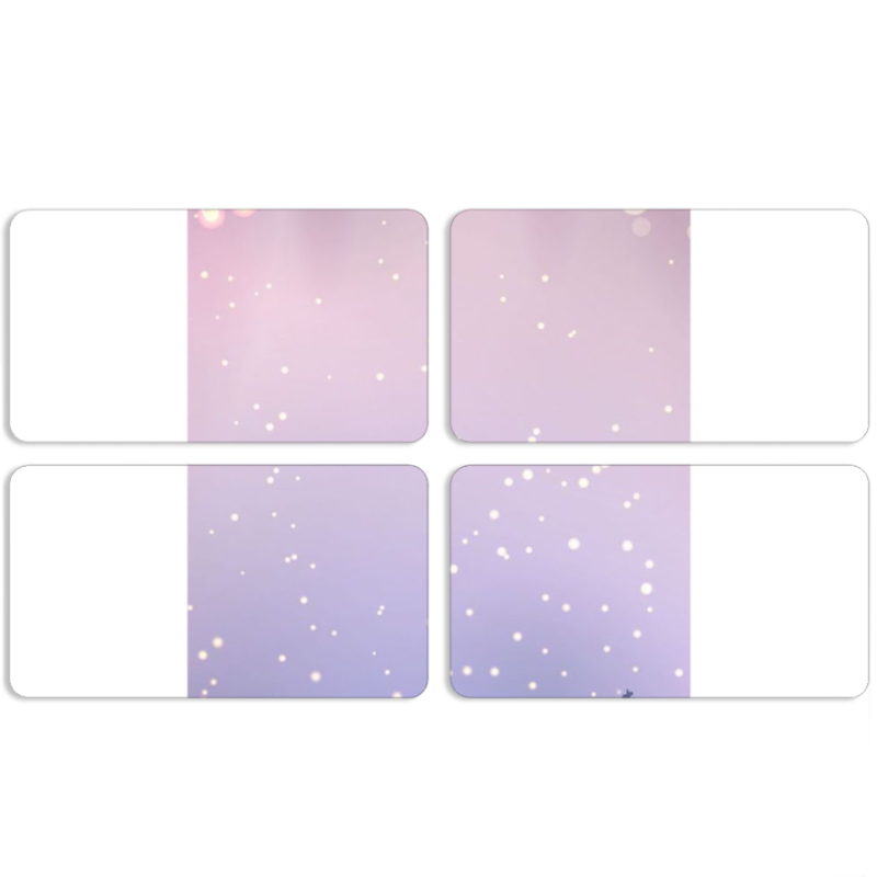 Магнитные фотопазлы 90 на 50 набор 4 штуки 