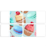 Магнитные фотопазлы 90 на 50 набор 4 штуки 