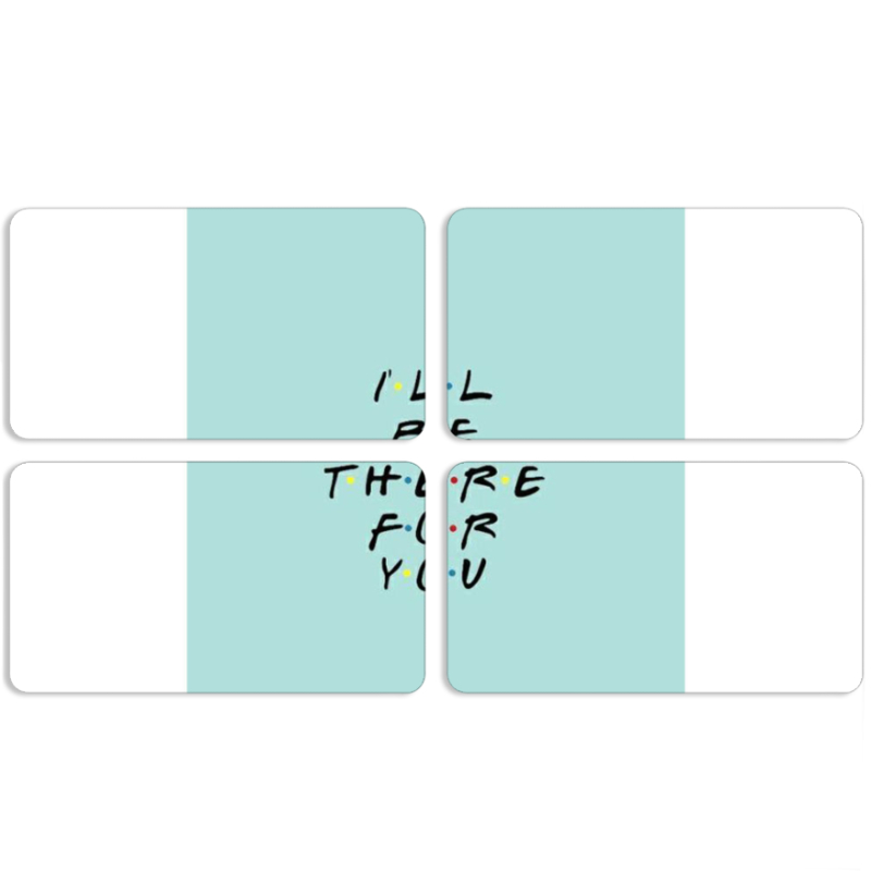 Магнитные фотопазлы 90 на 50 набор 4 штуки 