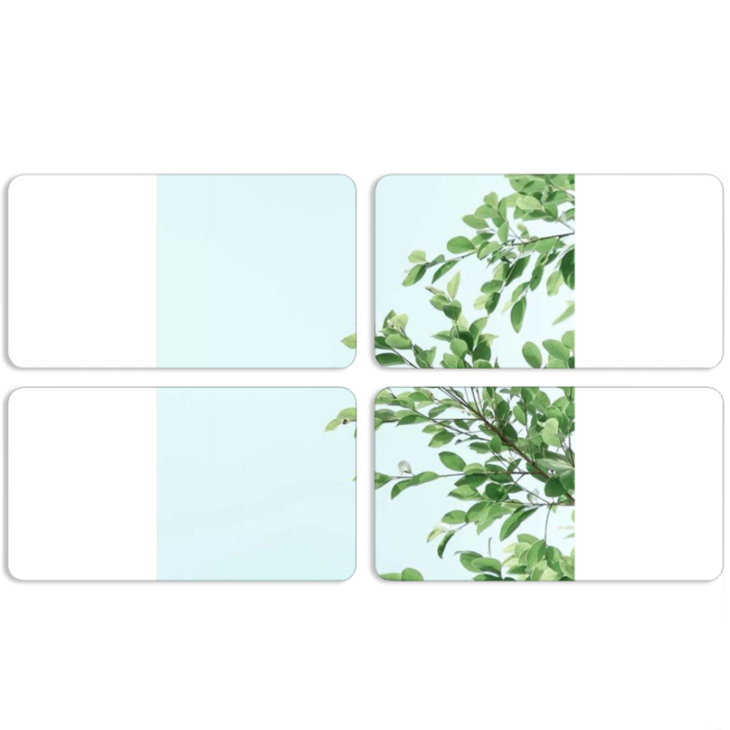 Магнитные фотопазлы 90 на 50 набор 4 штуки 