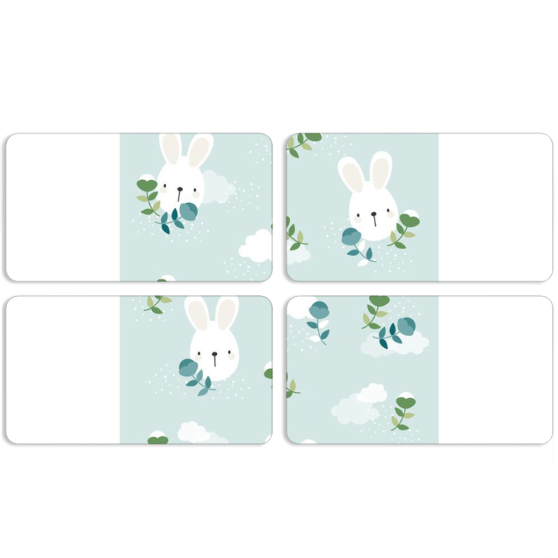 Магнитные фотопазлы 90 на 50 набор 4 штуки 