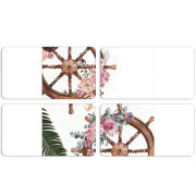 Магнитные фотопазлы 90 на 50 набор 4 штуки 