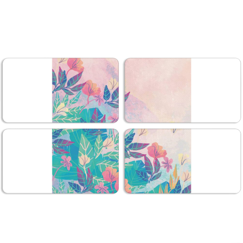 Магнитные фотопазлы 90 на 50 набор 4 штуки 