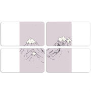 Магнитные фотопазлы 90 на 50 набор 4 штуки 