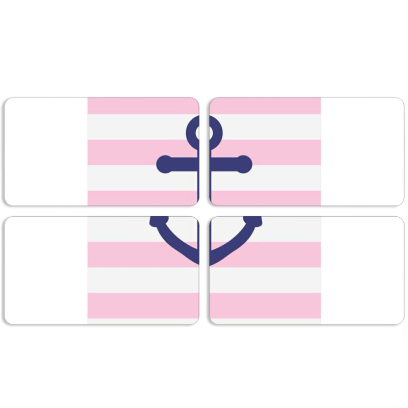 Магнитные фотопазлы 90 на 50 набор 4 штуки 