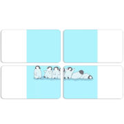 Магнитные фотопазлы 90 на 50 набор 4 штуки 