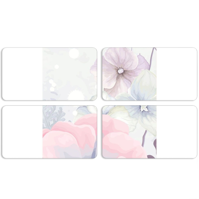 Магнитные фотопазлы 90 на 50 набор 4 штуки 