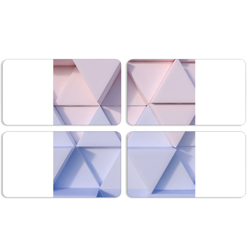 Магнитные фотопазлы 90 на 50 набор 4 штуки 