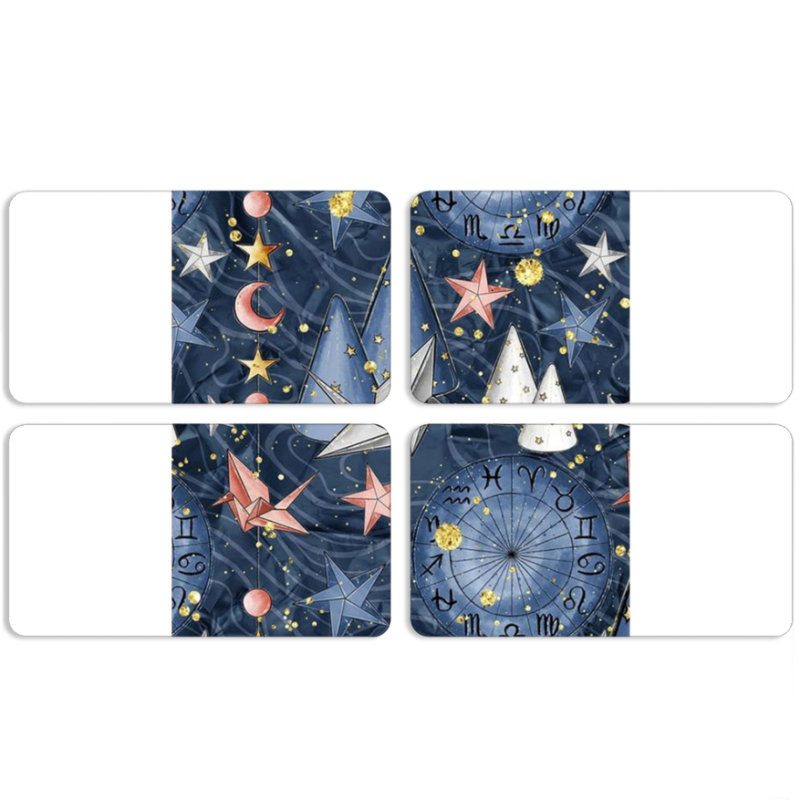 Магнитные фотопазлы 90 на 50 набор 4 штуки 