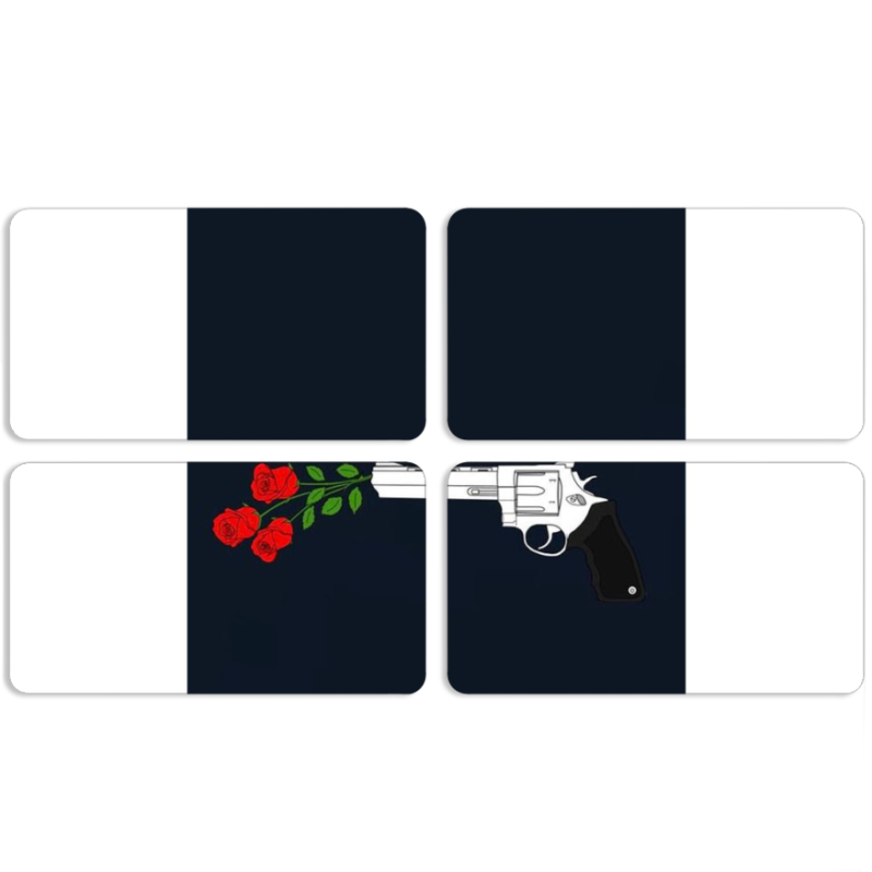 Магнитные фотопазлы 90 на 50 набор 4 штуки 