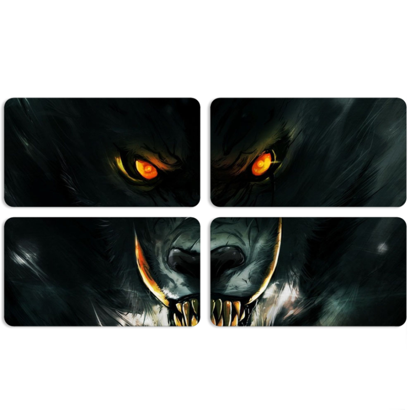 Магнитные фотопазлы 90 на 50 набор 4 штуки Werewolf