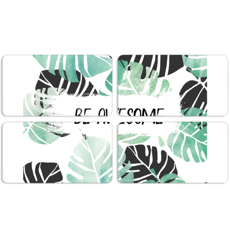 Магнитные фотопазлы 90 на 50 набор 4 штуки 