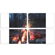 Магнитные фотопазлы 90 на 50 набор 4 штуки 