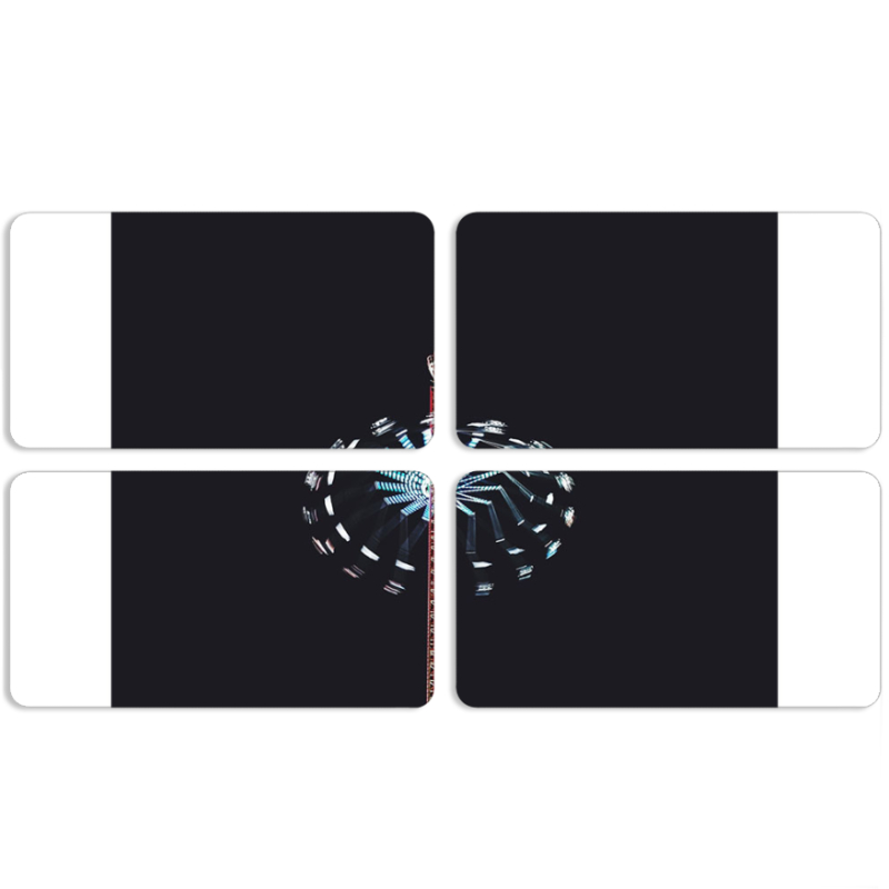 Магнитные фотопазлы 90 на 50 набор 4 штуки 