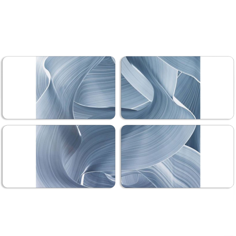 Магнитные фотопазлы 90 на 50 набор 4 штуки 