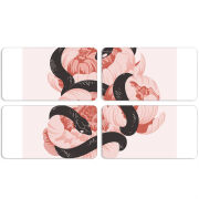 Магнитные фотопазлы 90 на 50 набор 4 штуки 