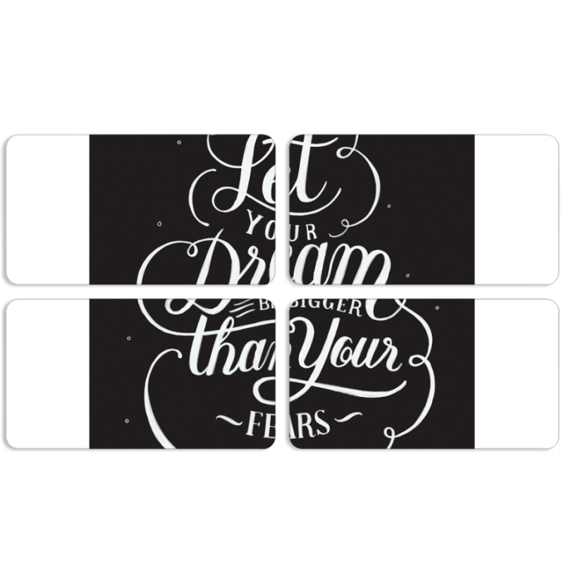 Магнитные фотопазлы 90 на 50 набор 4 штуки 