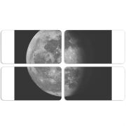 Магнитные фотопазлы 90 на 50 набор 4 штуки 