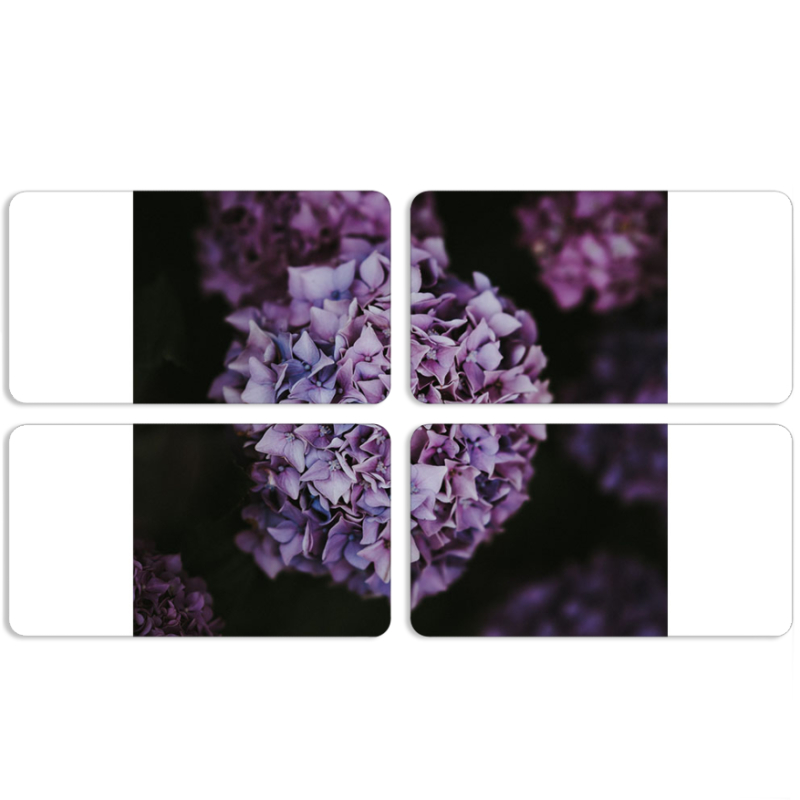 Магнитные фотопазлы 90 на 50 набор 4 штуки 