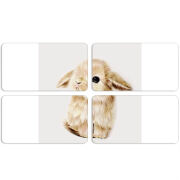 Магнитные фотопазлы 90 на 50 набор 4 штуки 