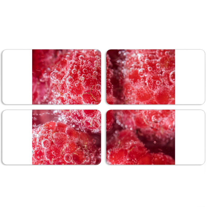 Магнитные фотопазлы 90 на 50 набор 4 штуки 