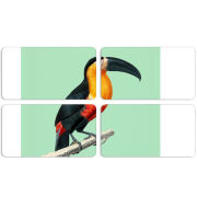 Магнитные фотопазлы 90 на 50 набор 4 штуки 