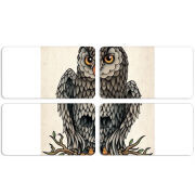 Магнитные фотопазлы 90 на 50 набор 4 штуки 