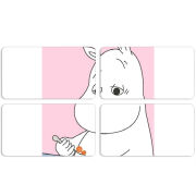 Магнитные фотопазлы 90 на 50 набор 4 штуки Mumintroll