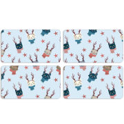 Магнитные фотопазлы 90 на 50 набор 4 штуки 