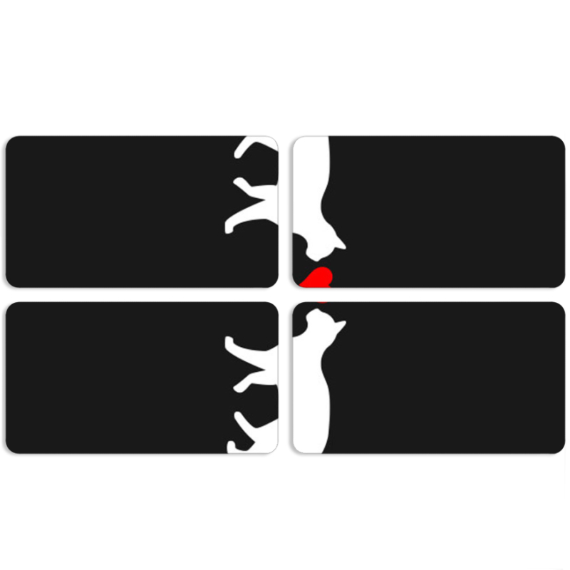 Магнитные фотопазлы 90 на 50 набор 4 штуки 