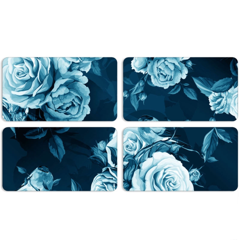 Магнитные фотопазлы 90 на 50 набор 4 штуки 