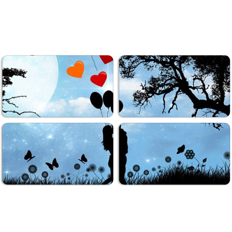 Магнитные фотопазлы 90 на 50 набор 4 штуки 