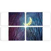 Магнитные фотопазлы 90 на 50 набор 4 штуки 