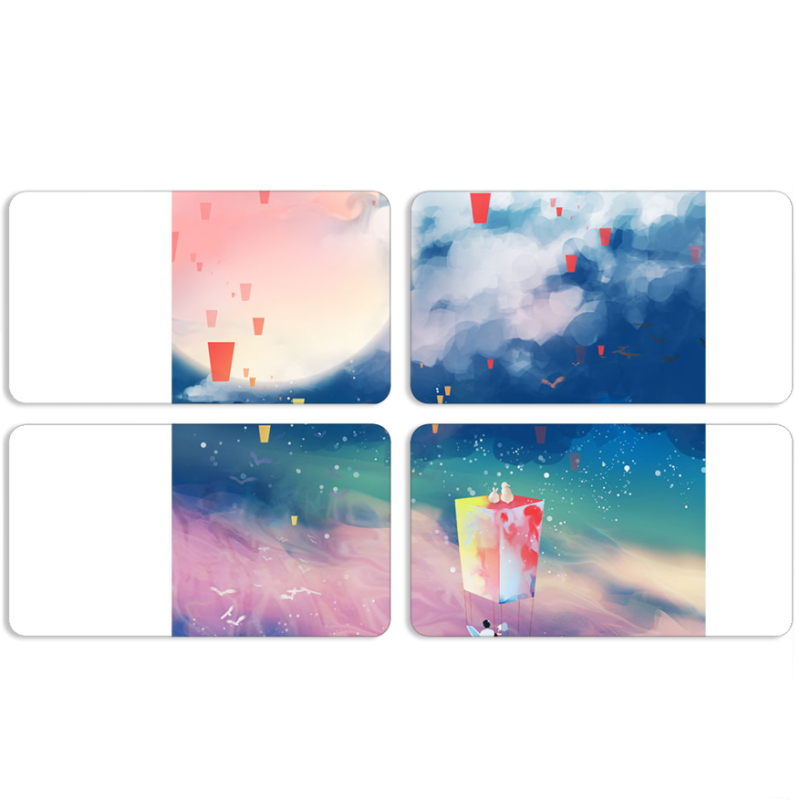 Магнитные фотопазлы 90 на 50 набор 4 штуки Sky Lanterns