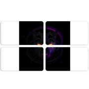 Магнитные фотопазлы 90 на 50 набор 4 штуки 